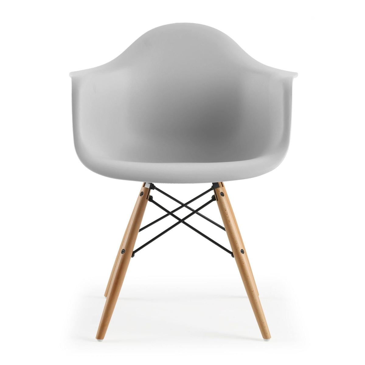 White Arm Chair J2365