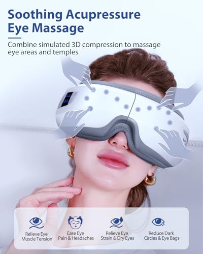 Heated Bluetooth Eye Massager Q3931