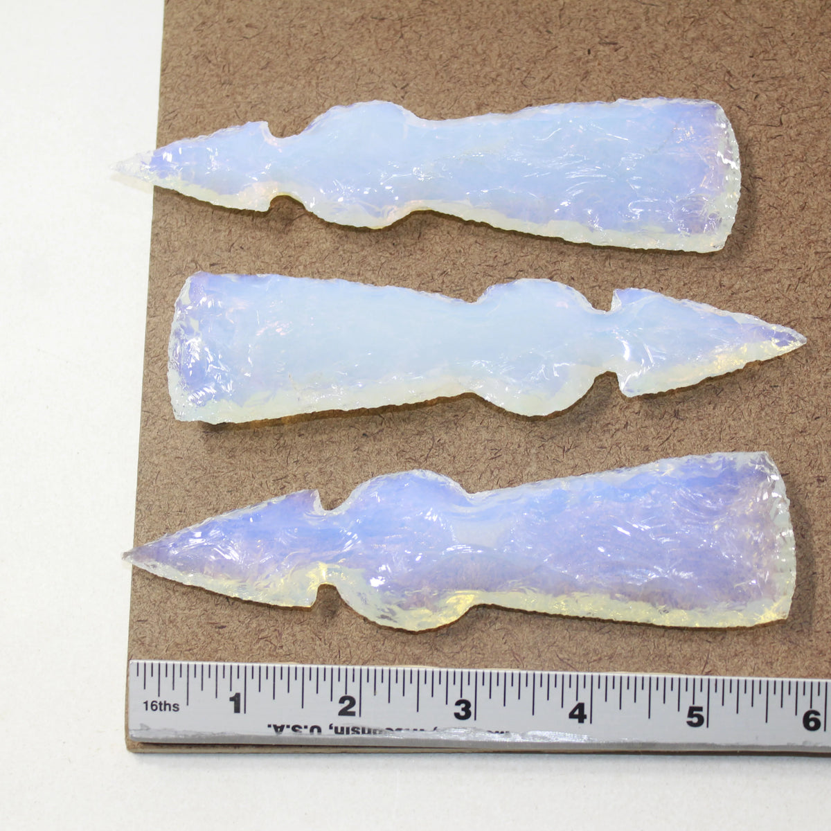 Opalite Ornamental Tomahawk Heads W2583