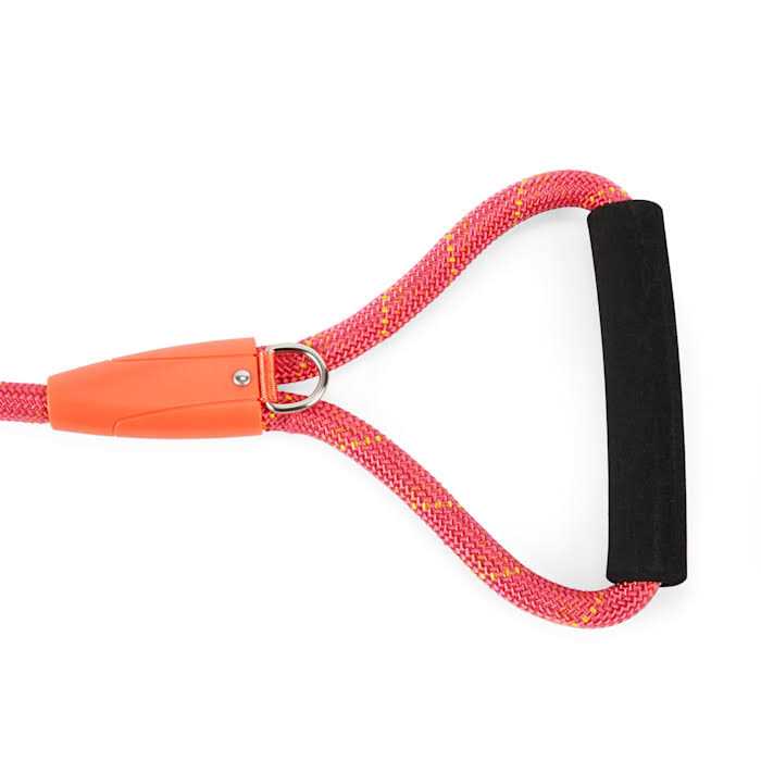 Pink & Orange Dog Lead A999