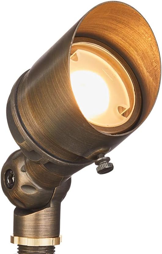 Bronze Cast Brass Outdoor LED Spotlight D9415