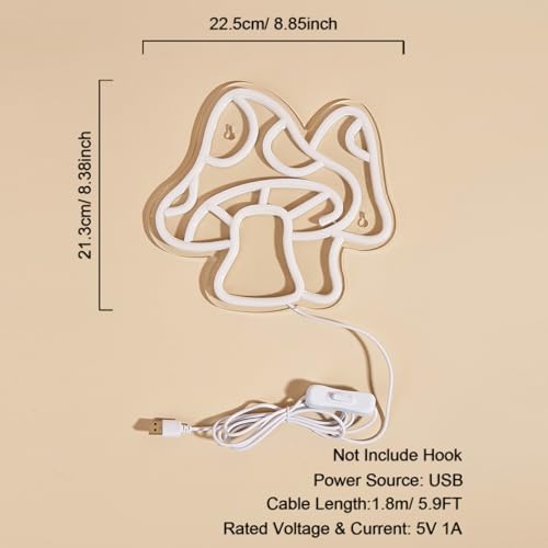 Mushroom LED Neon Sign D197927