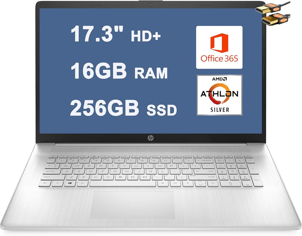 17.3" HD+ AMD Athlon Silver 3050U 4GB RAM 256GB SSD Laptop M854