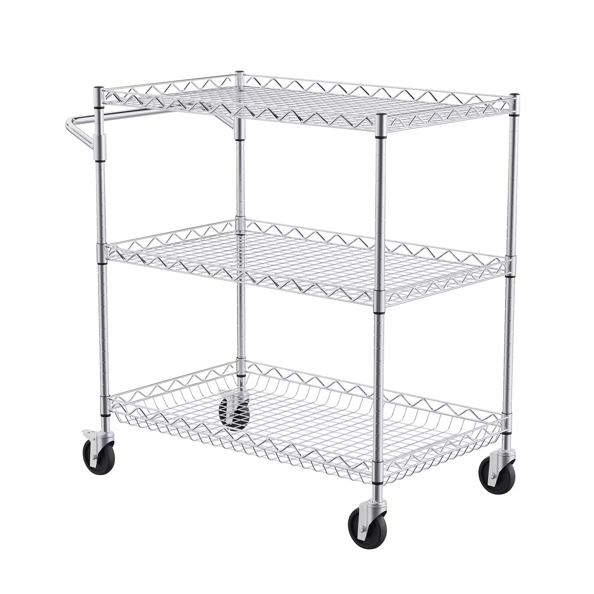 3-Tier Utility Rolling Cart on Wheels M594