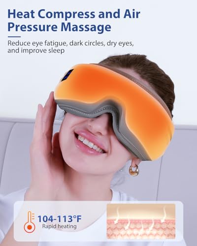 Heated Bluetooth Eye Massager Q3931