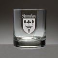 Set of 4 Etched Tumbler Glasses Z64116