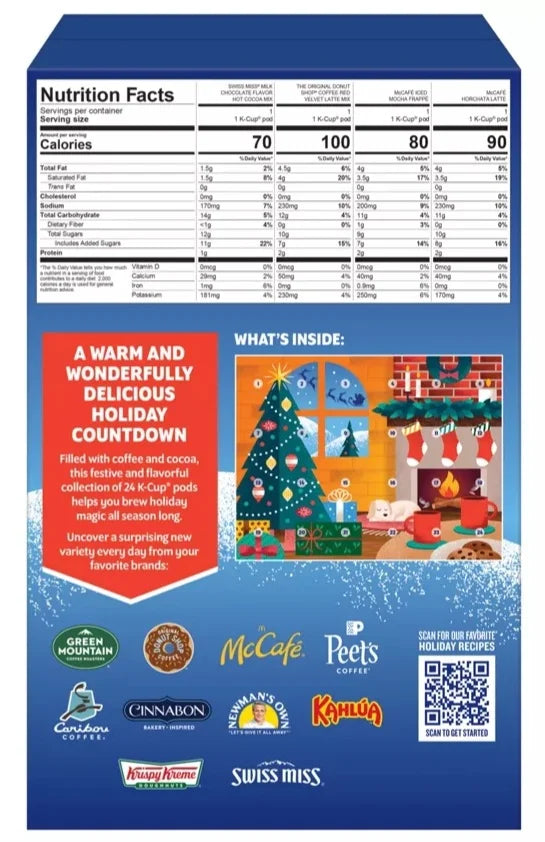 24-ct Coffee Advent Calendar Y85499