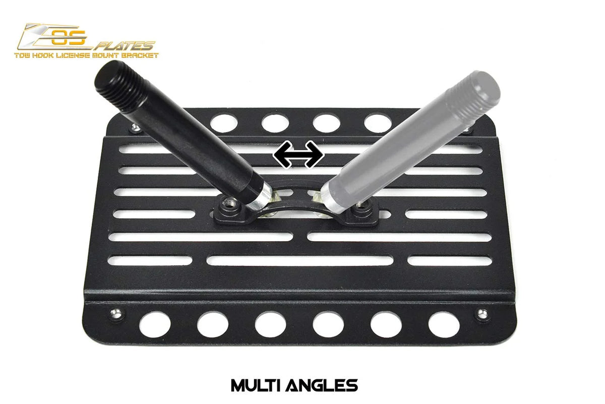 Tow Hook License Plate Relocator Mount Bracket V45487