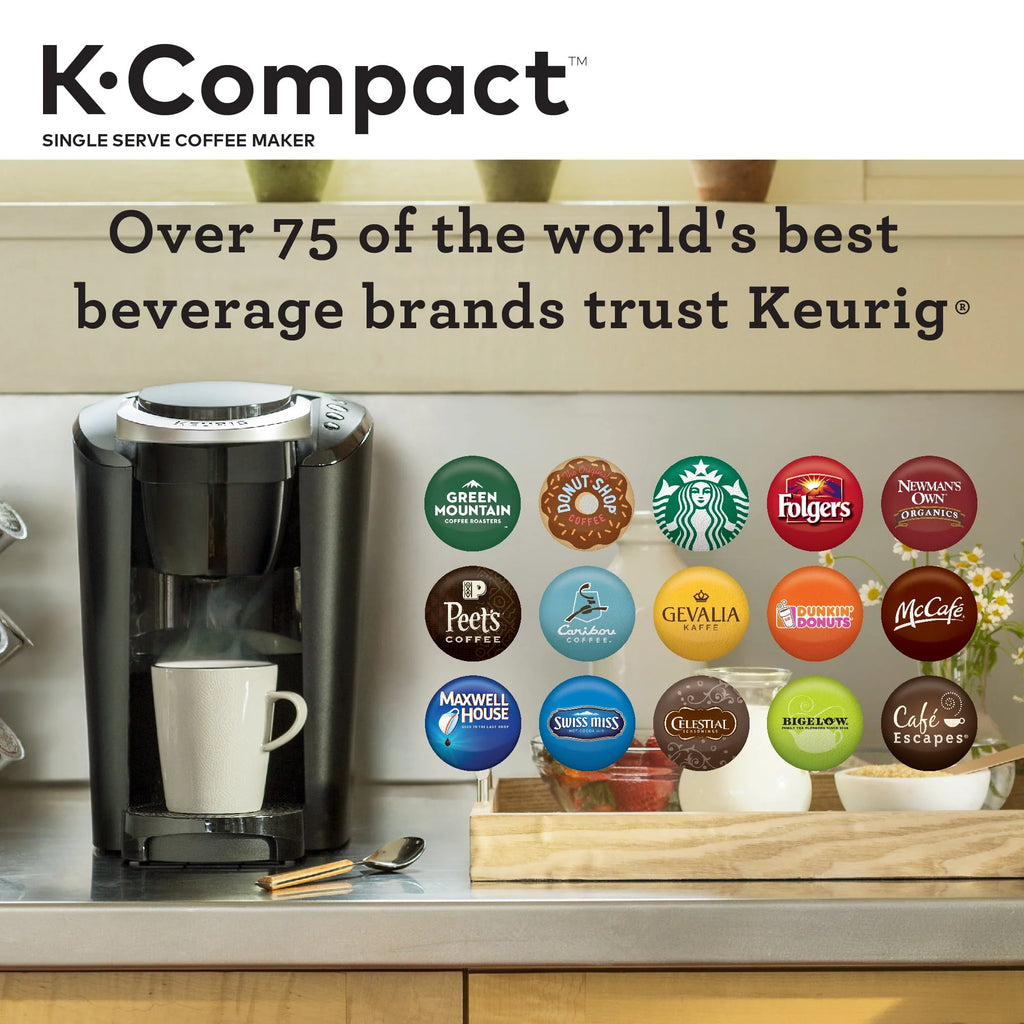 Black Single-Serve K-Cup Pod Coffee Maker G33018