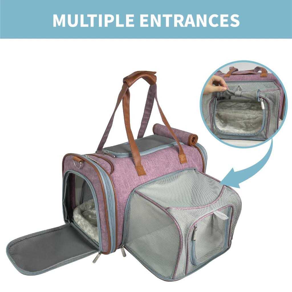 Expandable Airline Approved Pet Carrier D400064