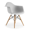 White Arm Chair J2365