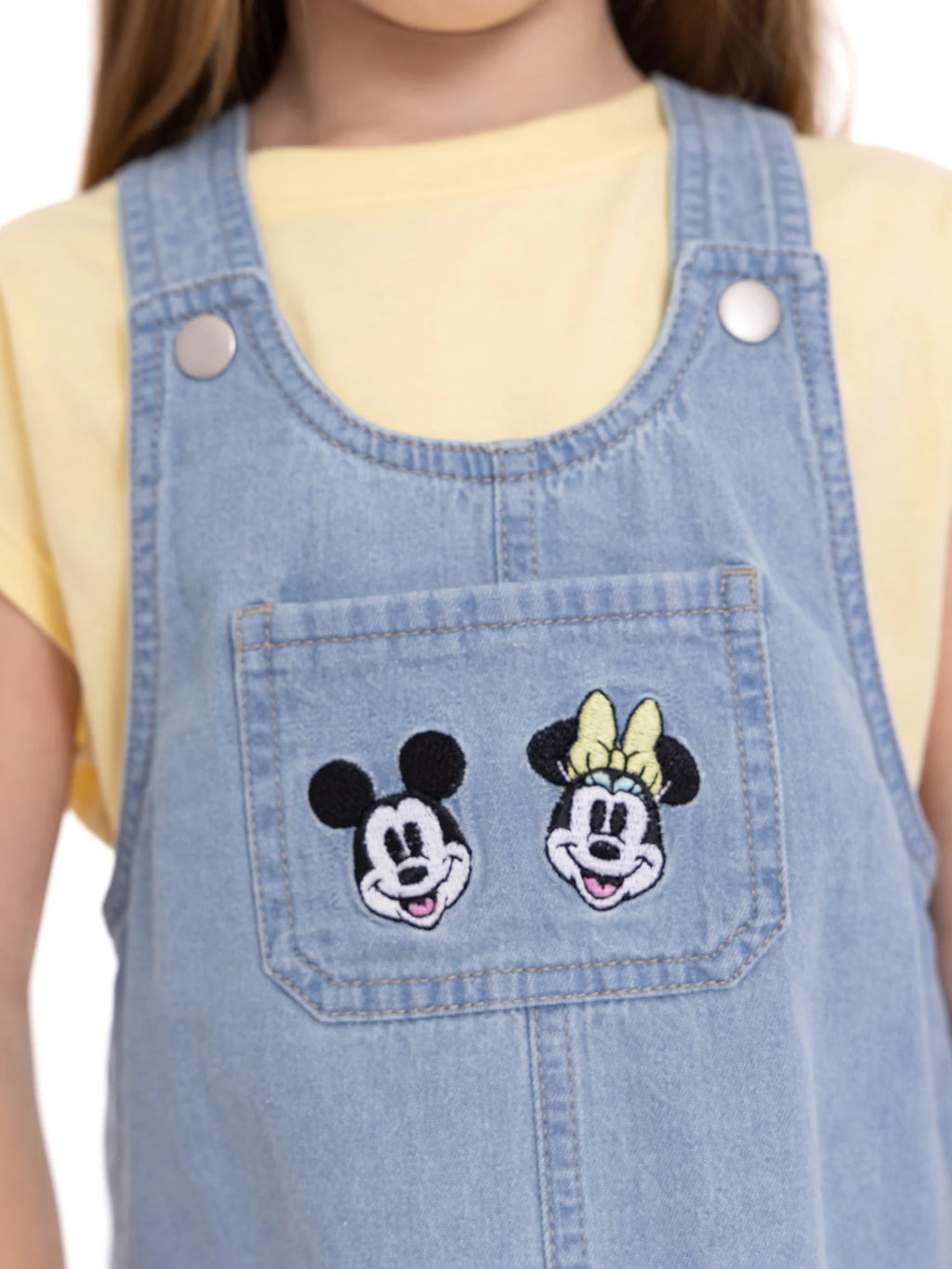 Denim Overall Dress Set A864642