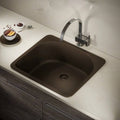 Quartz Granite Drop-in Kitchen Sink with Flange F616010