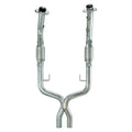 X Pipe Exhaust with Catalytic Converters D639