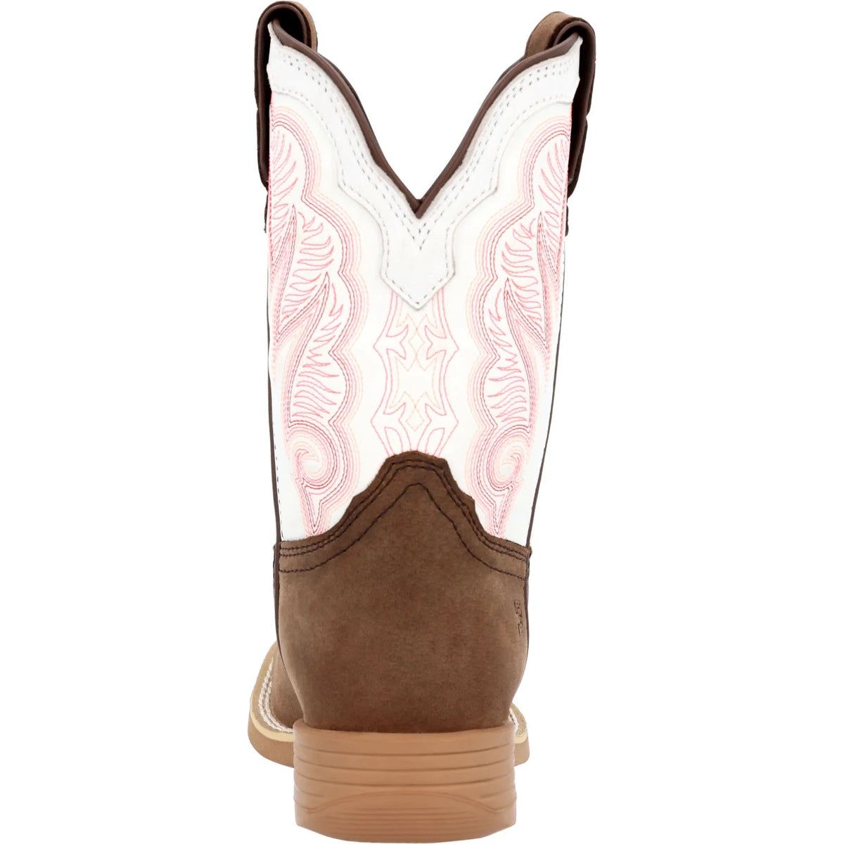 Little Kid's Brown and White Western Boot N914985