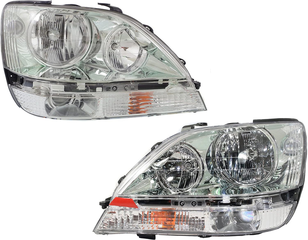 Halogen Headlights Set of 2 P106034