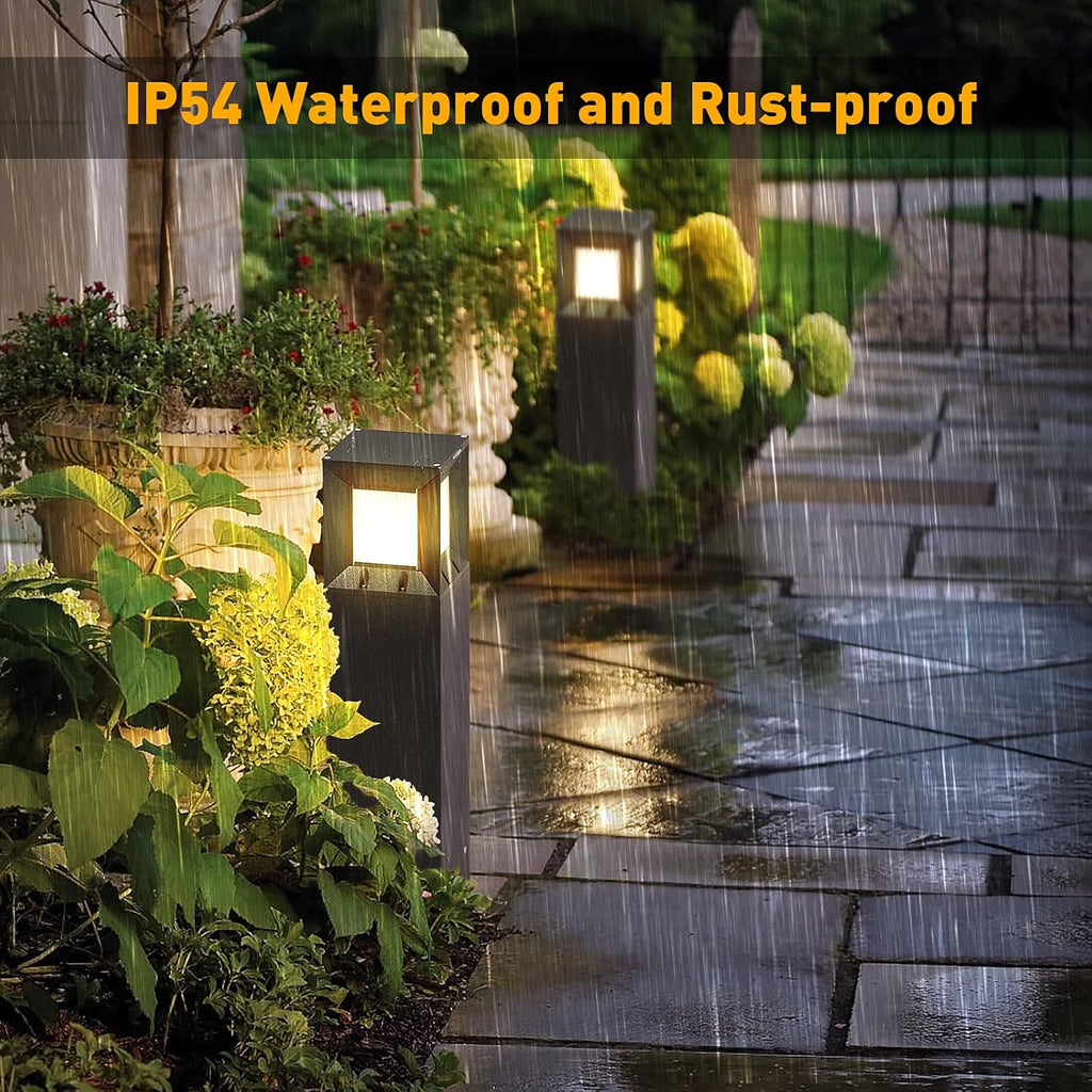 32 Inches Outdoor Bollard Light with IP54 Waterproof LED Lighting P2844