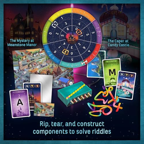 2-4 Players Co-Operative Escape Room Game C3133