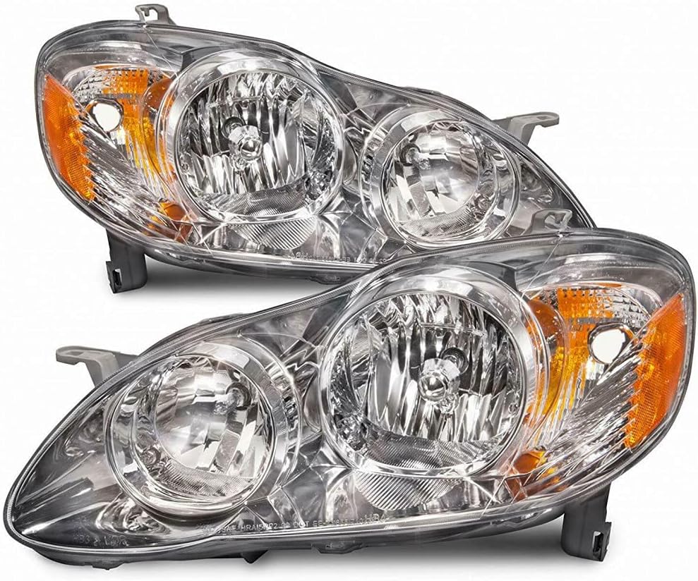 Pair Headlights for Toyota Corolla W135