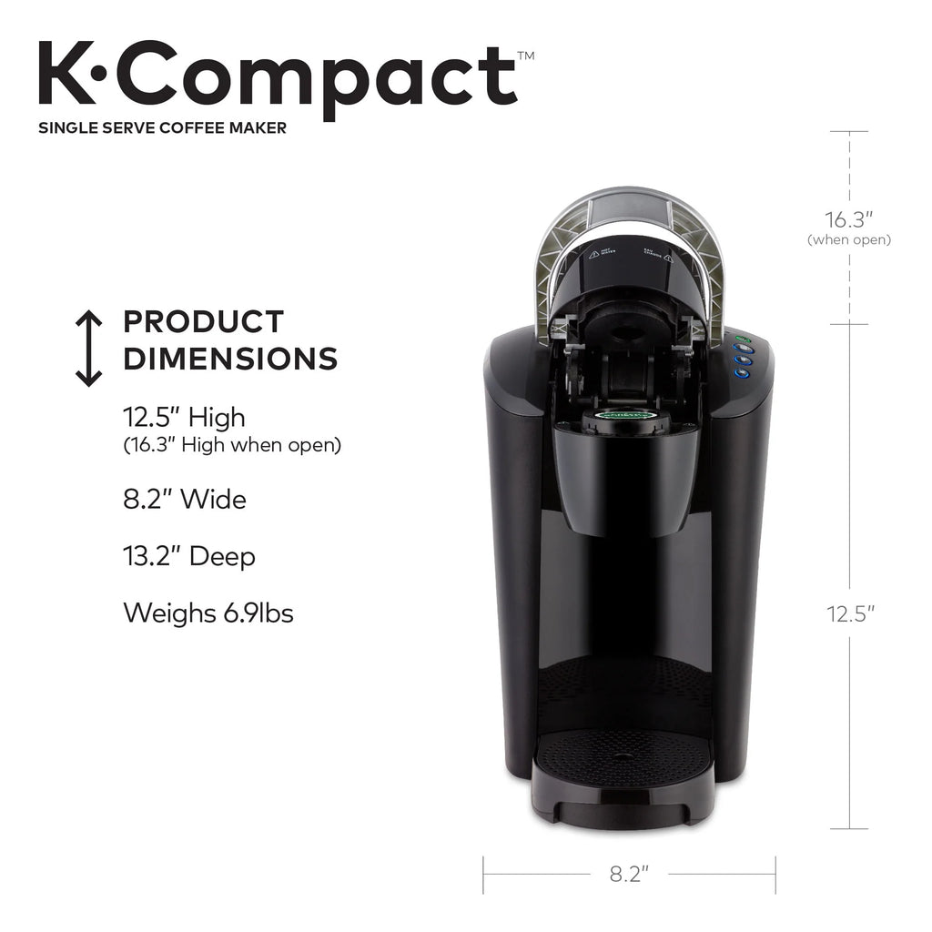 Black Single-Serve K-Cup Pod Coffee Maker G33018