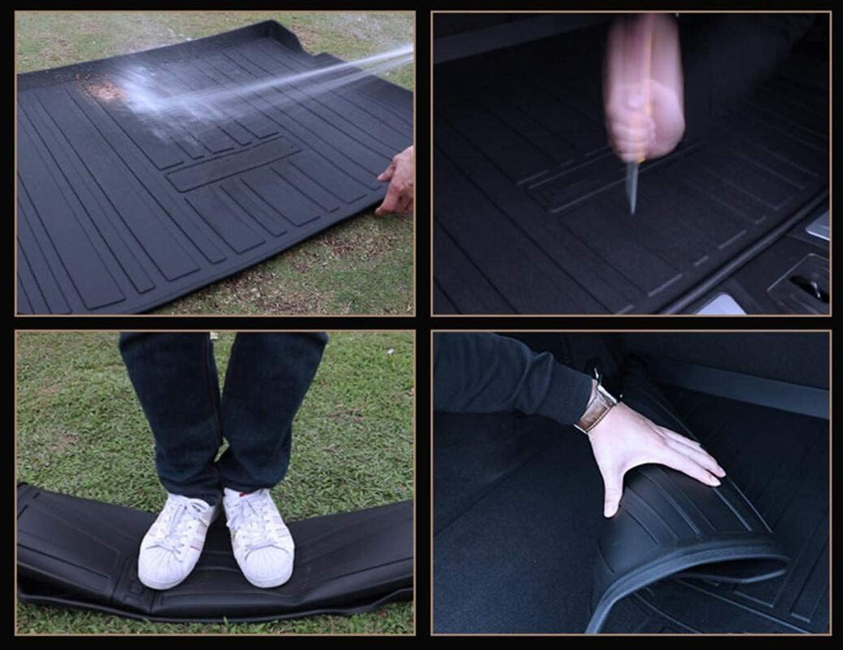 Heavy-Duty Waterproof Rear Cargo Tray Trunk Floor Mats E3427