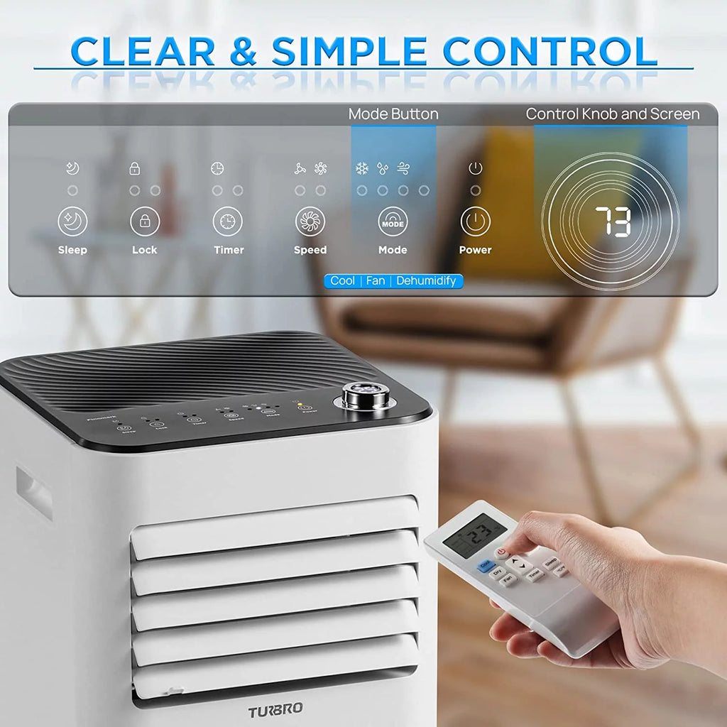 10,000 BTU Portable Air Conditioner, Dehumidifier and Fan L130457