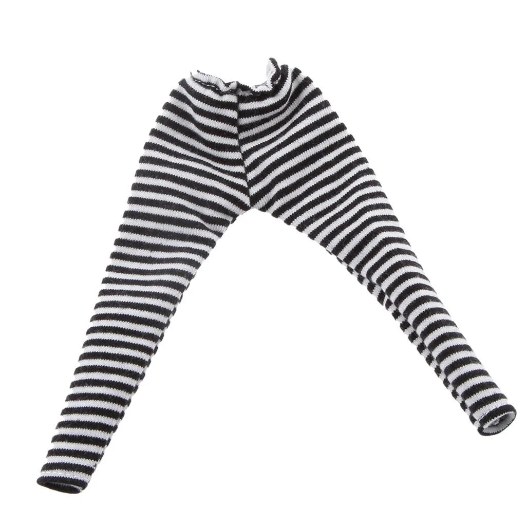 Stripe Tights Leggings for 1:6 Doll Blythe Clothes H96586