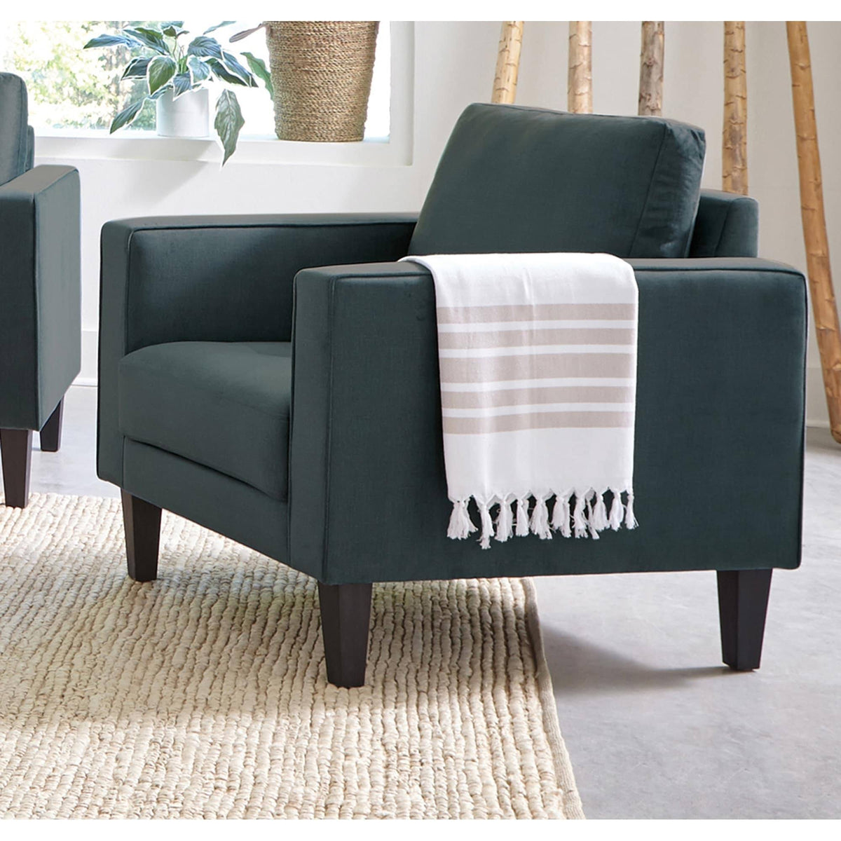 Dark Teal Chair U872645