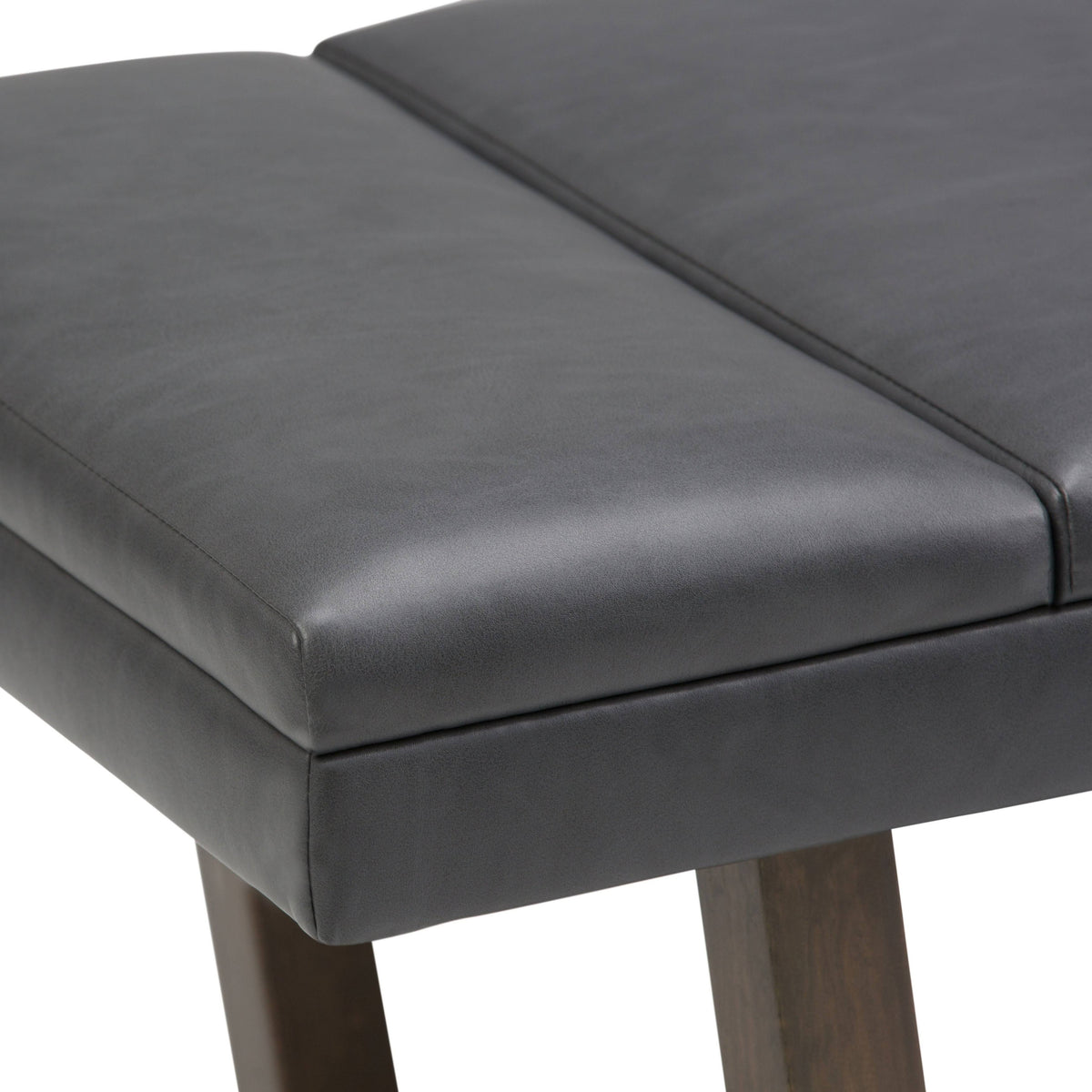 Stone Grey Ottoman Bench J872