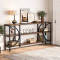 70.9 Inch 3 Tier Console Table with Shelves E8251