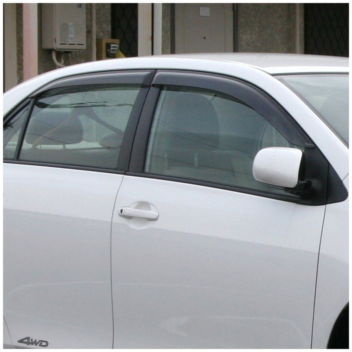 Smoke Window Visors Rain Guard Deflector X4 C878677