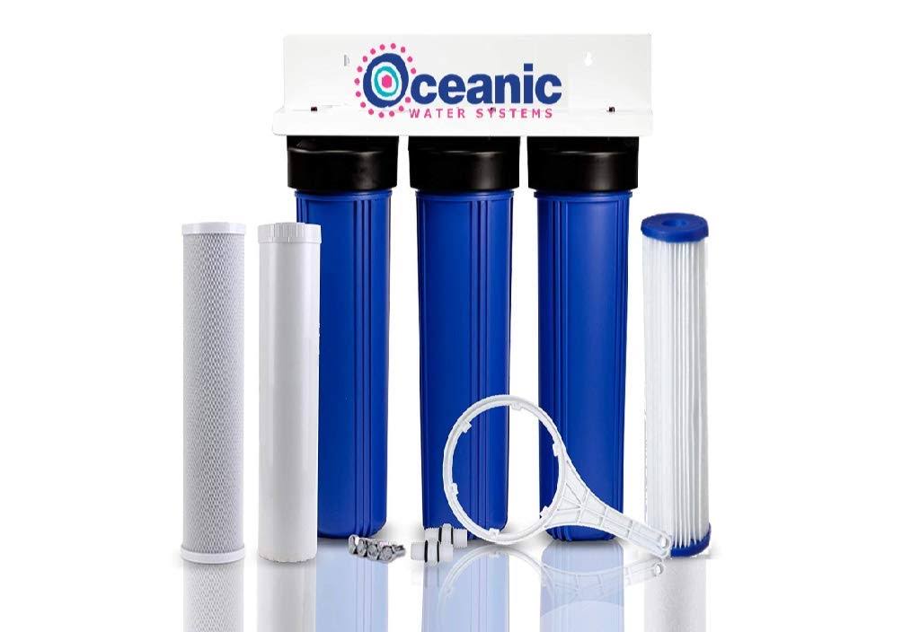 Black 2.5 inch x 20 inch Whole House Water Filter System Z617