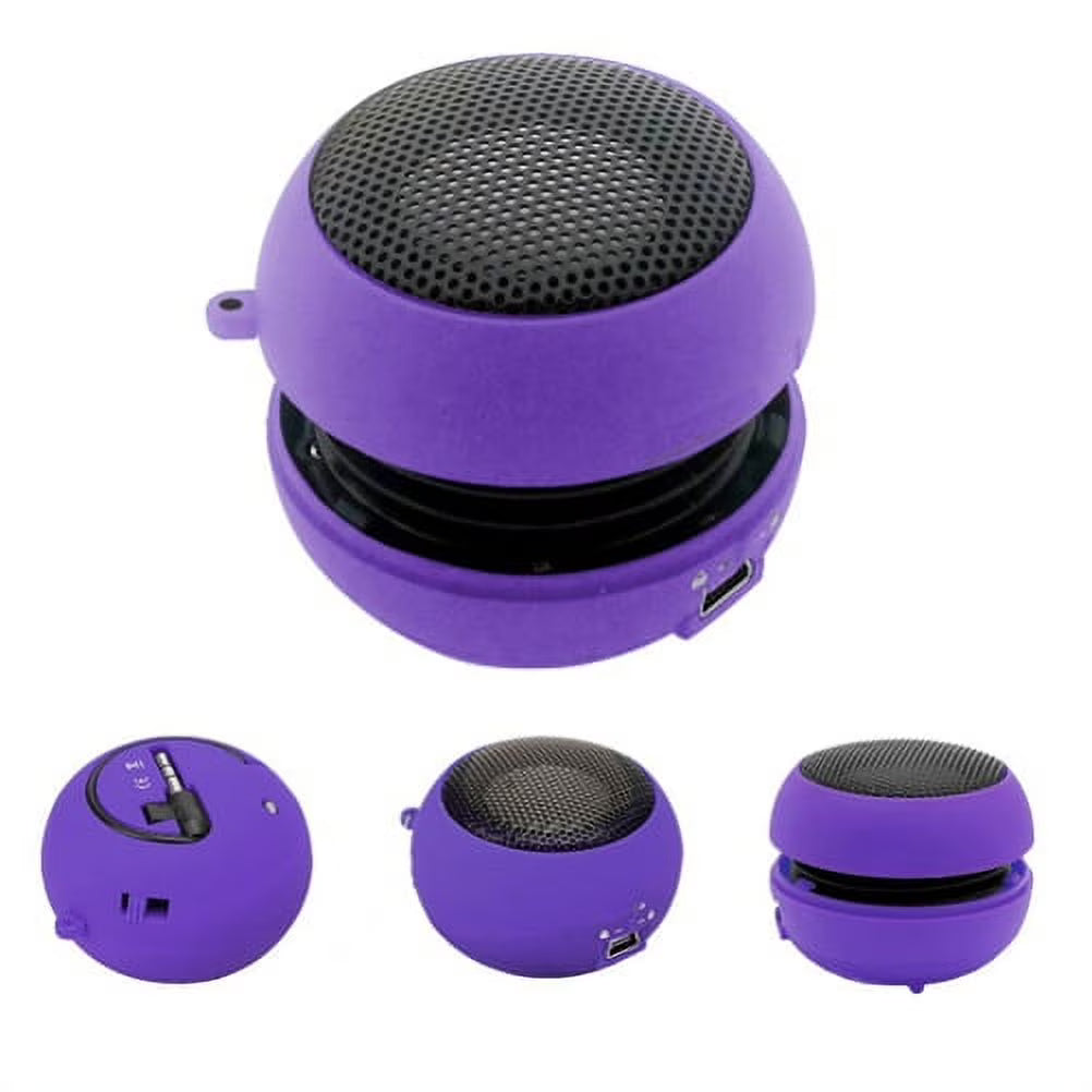 Purple Rechargeable Portable Speaker V944