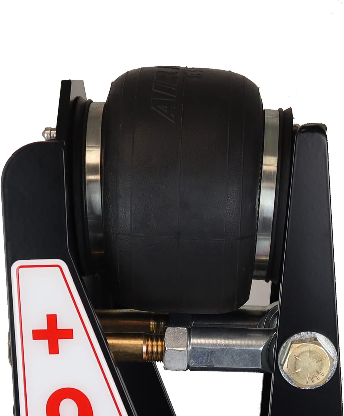 Gooseneck Air Hitch & Coupler, Round 4" Angled Pin 30K SL Coupler U62744