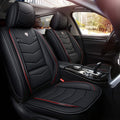 2 Front Black&Red Water Proof Car Seat Cover R1848