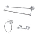 3-Piece Polished Chrome Bathroom Hardware M566