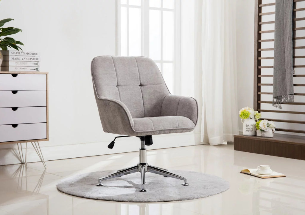 Office Chair with Arms and Lumbar Support O343