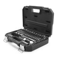 90-Piece 3/8-inch Mechanics Tool Set Chrome Finish T7557