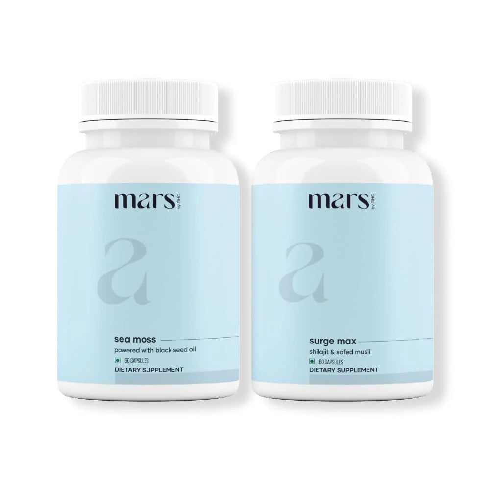 Sea Moss Shilajit Black Seed Oil Capsules T791146