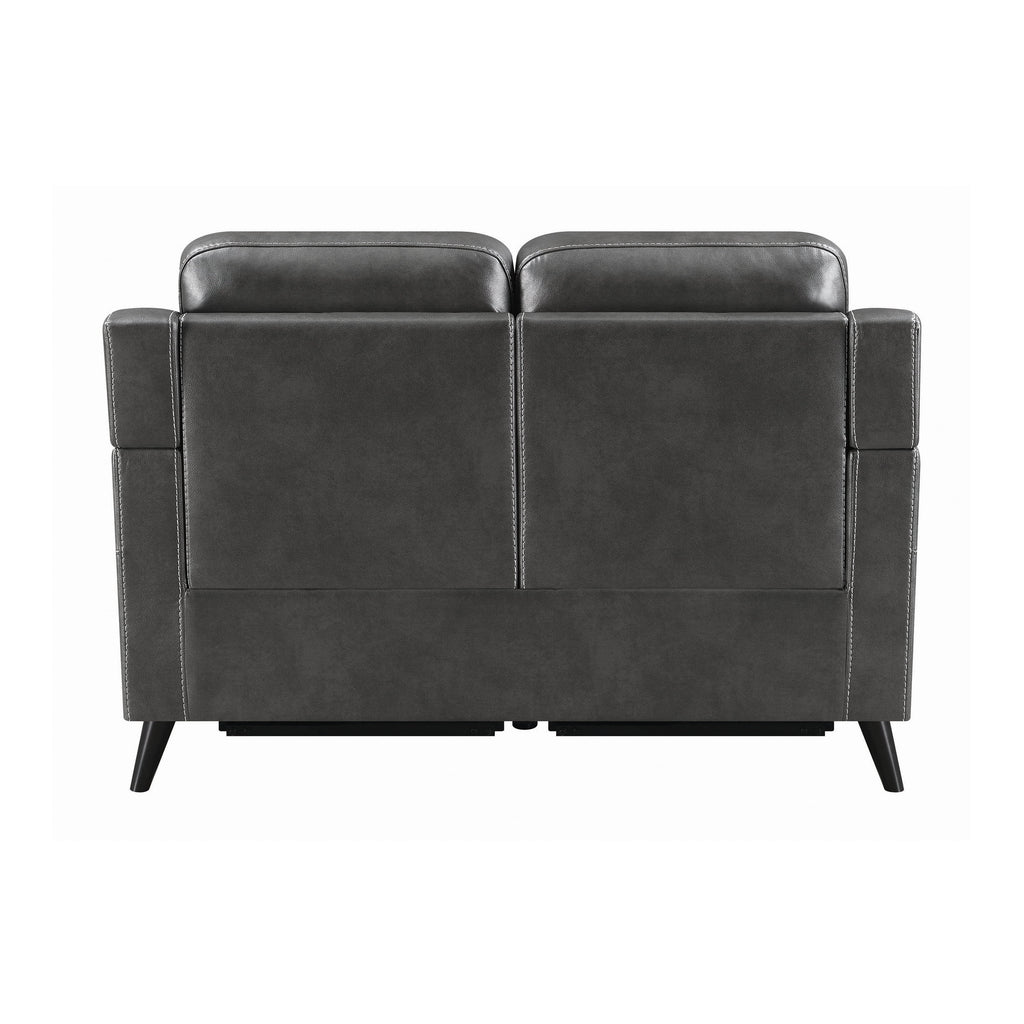 Charcoal Power Loveseat O773420