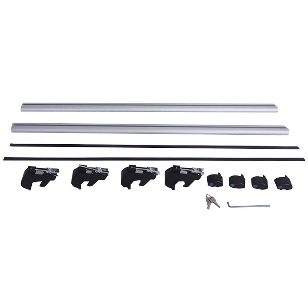 Aluminum Car Top Roof Rack Cross Bar Cargo Carrier F879350