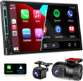 7 Inch Car Stereo with Dash Cam and AHD Backup Camera K24868