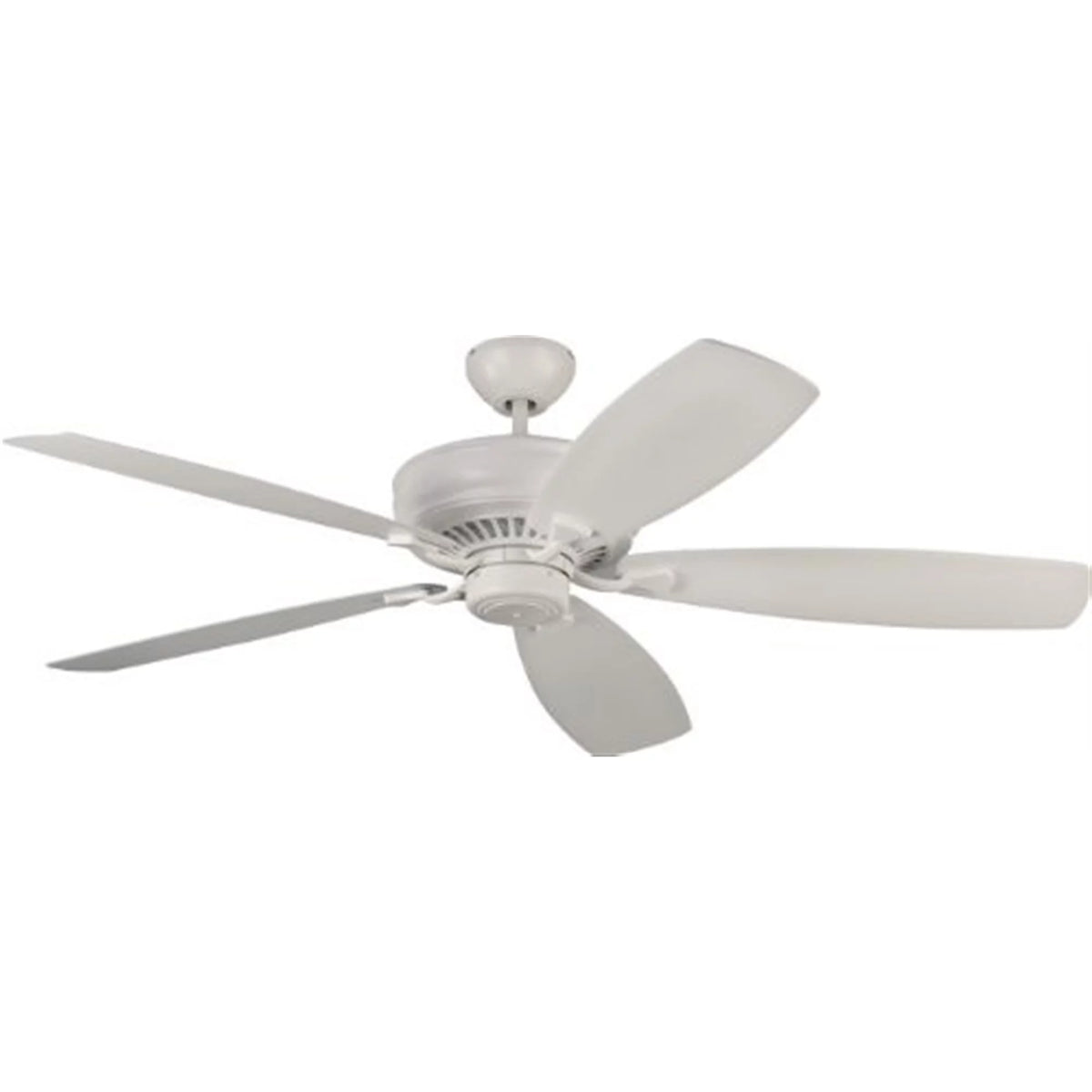 White 60" Ceiling Fan D7382