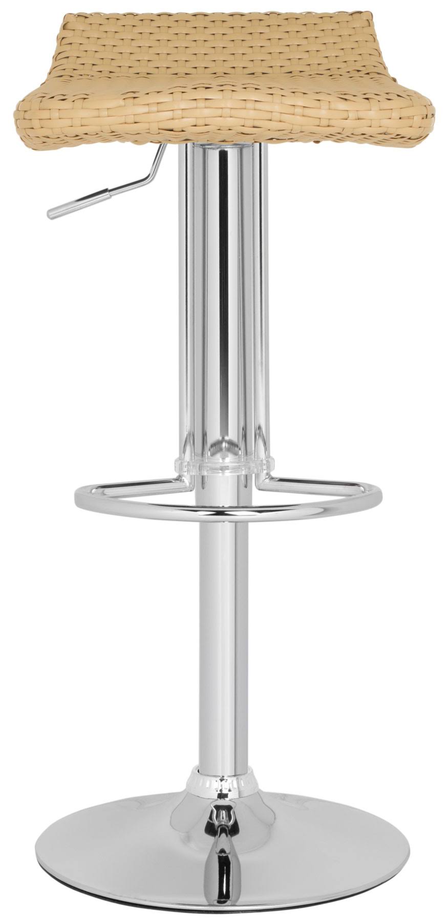 Wicker Natural Swivel Bar Stool T177
