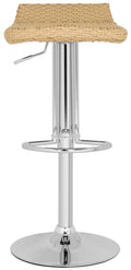 Wicker Natural Swivel Bar Stool T177