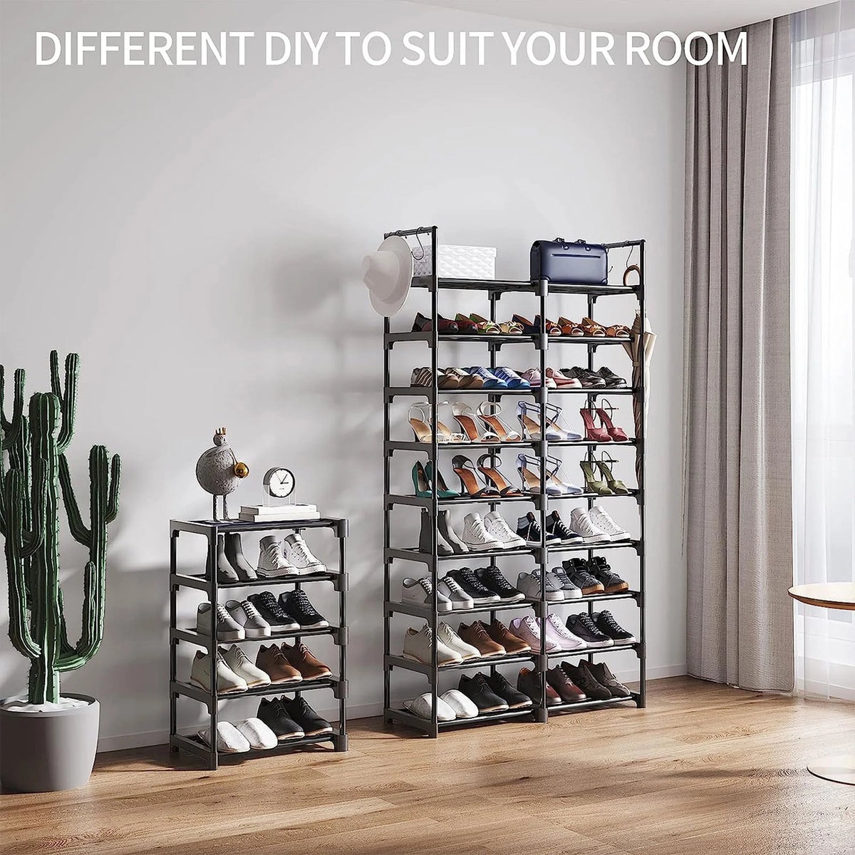 9 Tier Metal Shoe Rack U858
