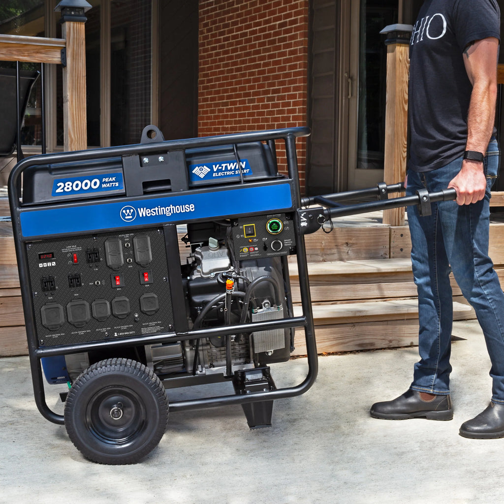 28000 Peak Watt Portable Generator with CO Sensor O763