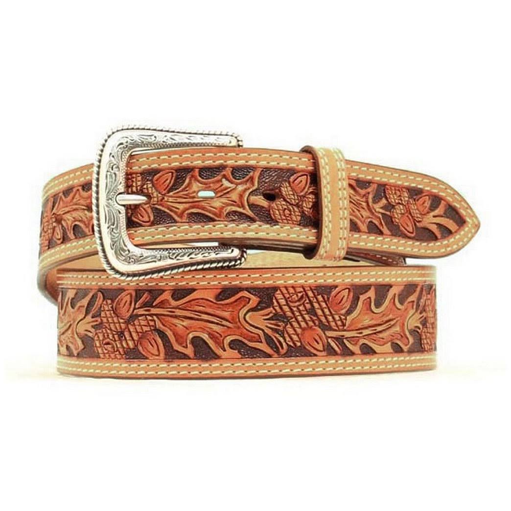 Acorn Embossed Leaf Belt T990622