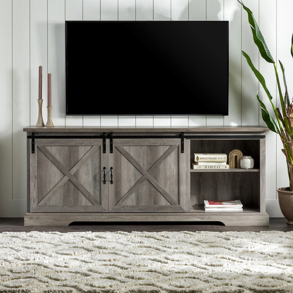Modern Sliding Door TV Stand L74238
