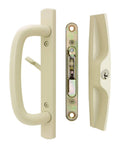 Sliding Glass Door Handle Set with Mortise Lock, Tan, Keyed A683500